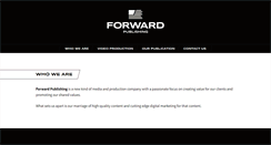 Desktop Screenshot of forwardpublishing.com
