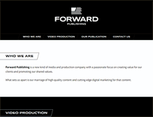 Tablet Screenshot of forwardpublishing.com